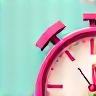 Clock showing rapid delivery