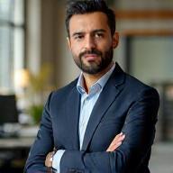 Ali Sharif in the office